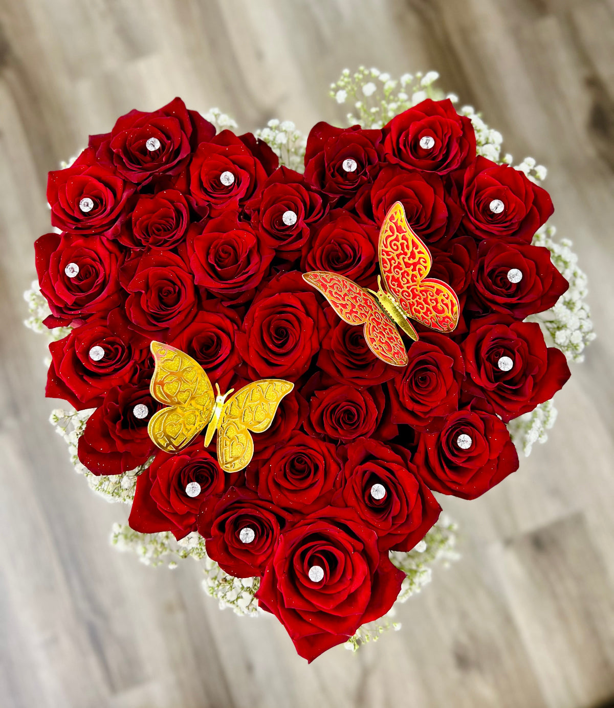 Heart of Roses Diamond Garden