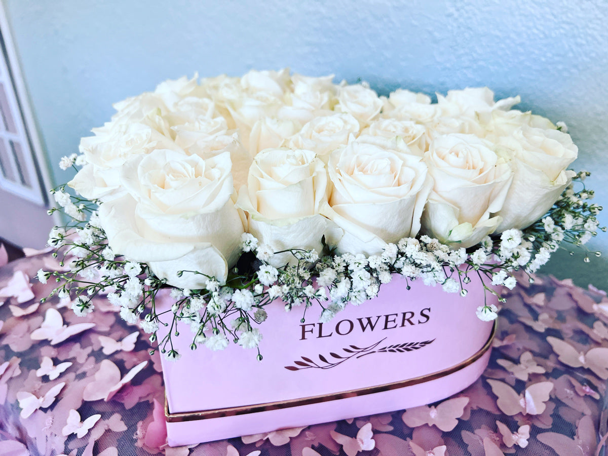 Heart of Roses - Vivian's Flower Market