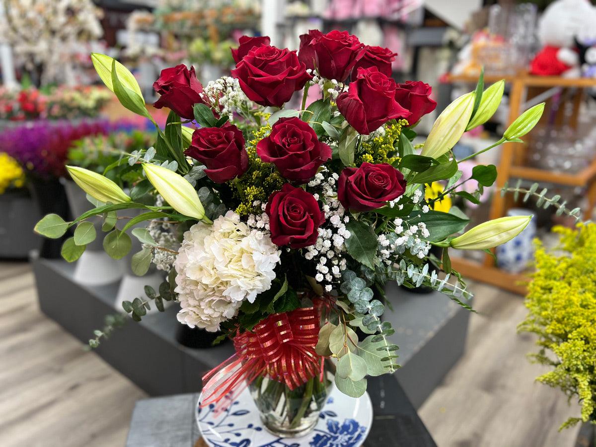 Precious Bloom Dozen - Vivian's Flower Market