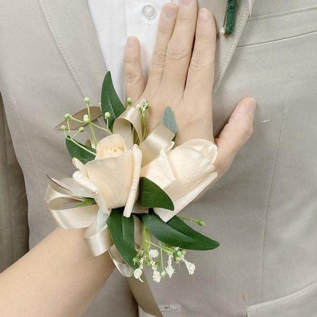 Standard Double Rose Corsage - Vivian's Flower Market